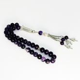 سبحة حجر الاماتيست 10 ملي 33 حبايه