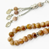Fossil Coral 10mm 33 Beads