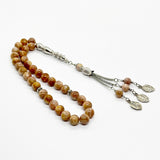 Fossil Coral 10mm 33 Beads