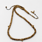 Red Sea Pink Yusr Prayer Beads 8mm 100 Beads