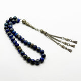 حجر لابيس لازورد 10 ملي 33 حبايه