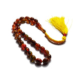 Faturan Olive Amber Misbaha – 33 Beads