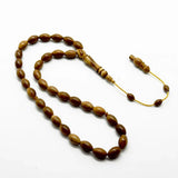 Olive Camel Kok 8mm 33 Beads