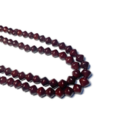Kok Burgundy Conical 8mm 100 Beads