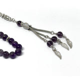 Red Indian Agate 33 Beads 10mm