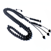 African Ebony Prayer Beads 10mm 100 Beads
