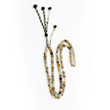 عقيق سليماني بني 100 حبايه 8 ملي 2 عداد