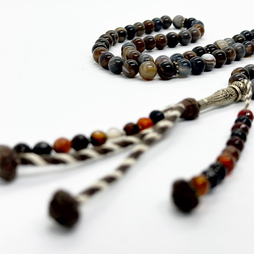 عقيق توسانا 8 ملي 100 حبايه