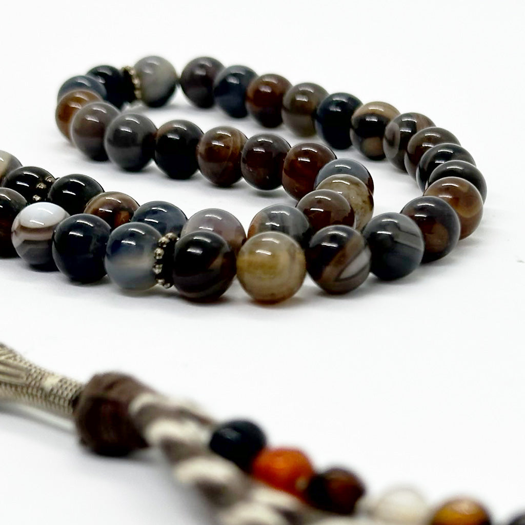 عقيق توسانا 8 ملي 100 حبايه