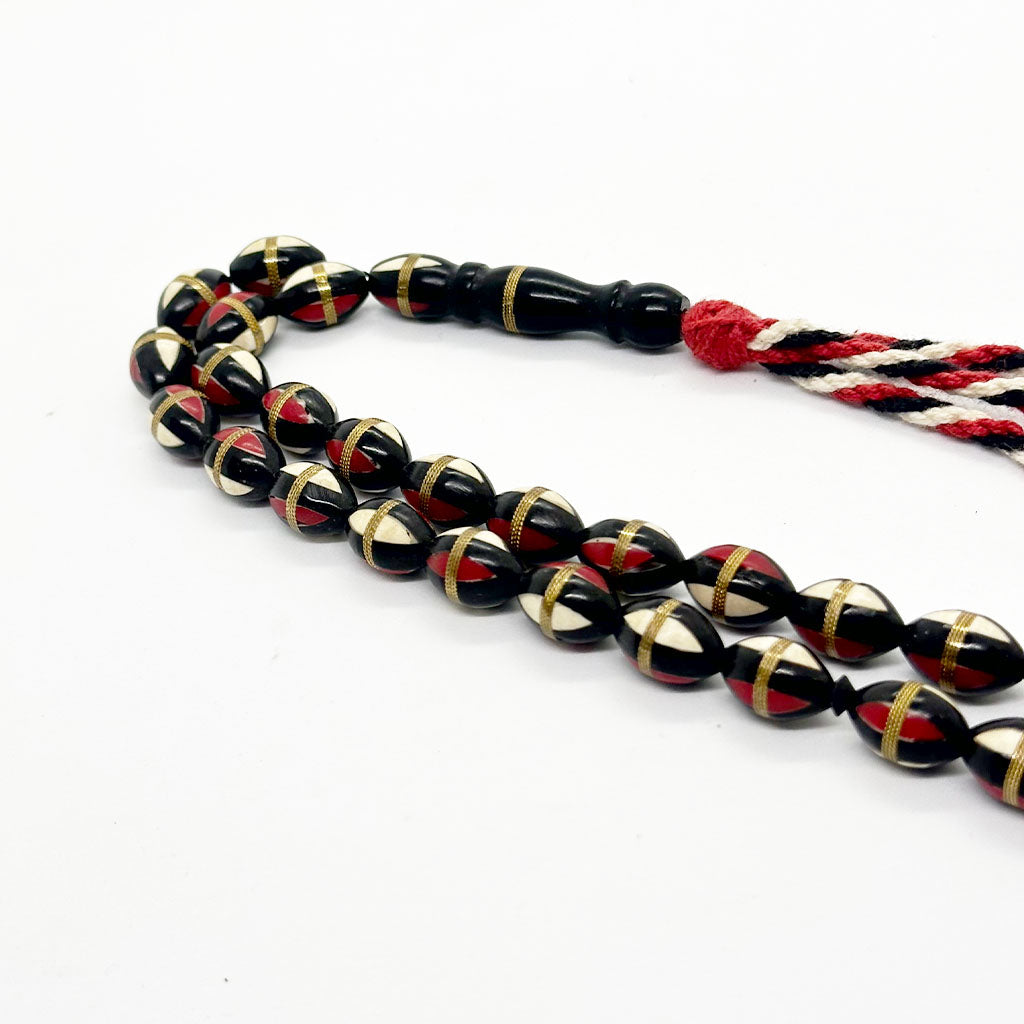 كوك مطعم بالنحاس والاحجار 10 ملي 33 حبايه