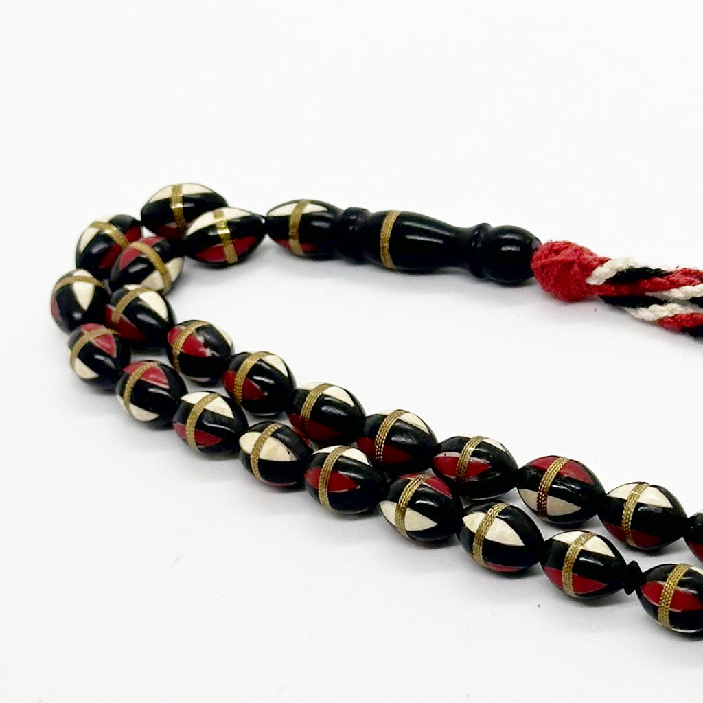 كوك مطعم بالنحاس والاحجار 10 ملي 33 حبايه