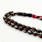 كوك مطعم بالنحاس والاحجار 10 ملي 33 حبايه