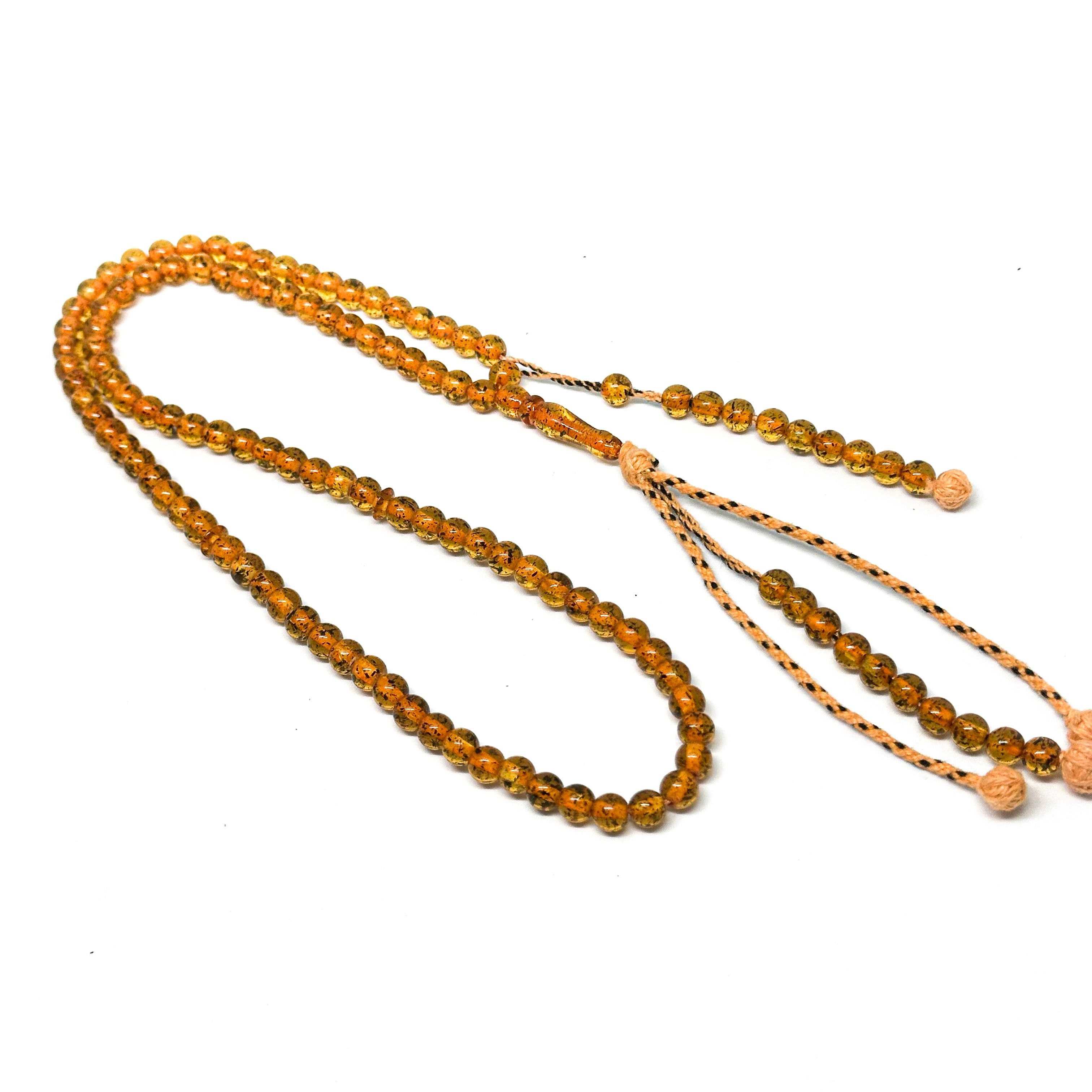 Red Indian Agate 33 Beads 10mm