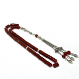 عقيق كبدي برميلي 10 ملي 33 حبايه