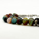 عقيق هندي ١٠ ملي ٣٣ حبايه