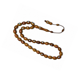 Kok 10mm with Metal & Stone Inlay 33Beads 