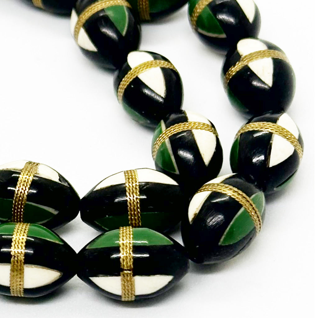 كوك اسود مطعم بالاحجار والنحاس 10 ملي 33 حبايه