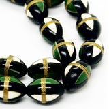 كوك اسود مطعم بالاحجار والنحاس 10 ملي 33 حبايه