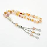 سبحه عقيق يمني 10 ملي 33 خرزة