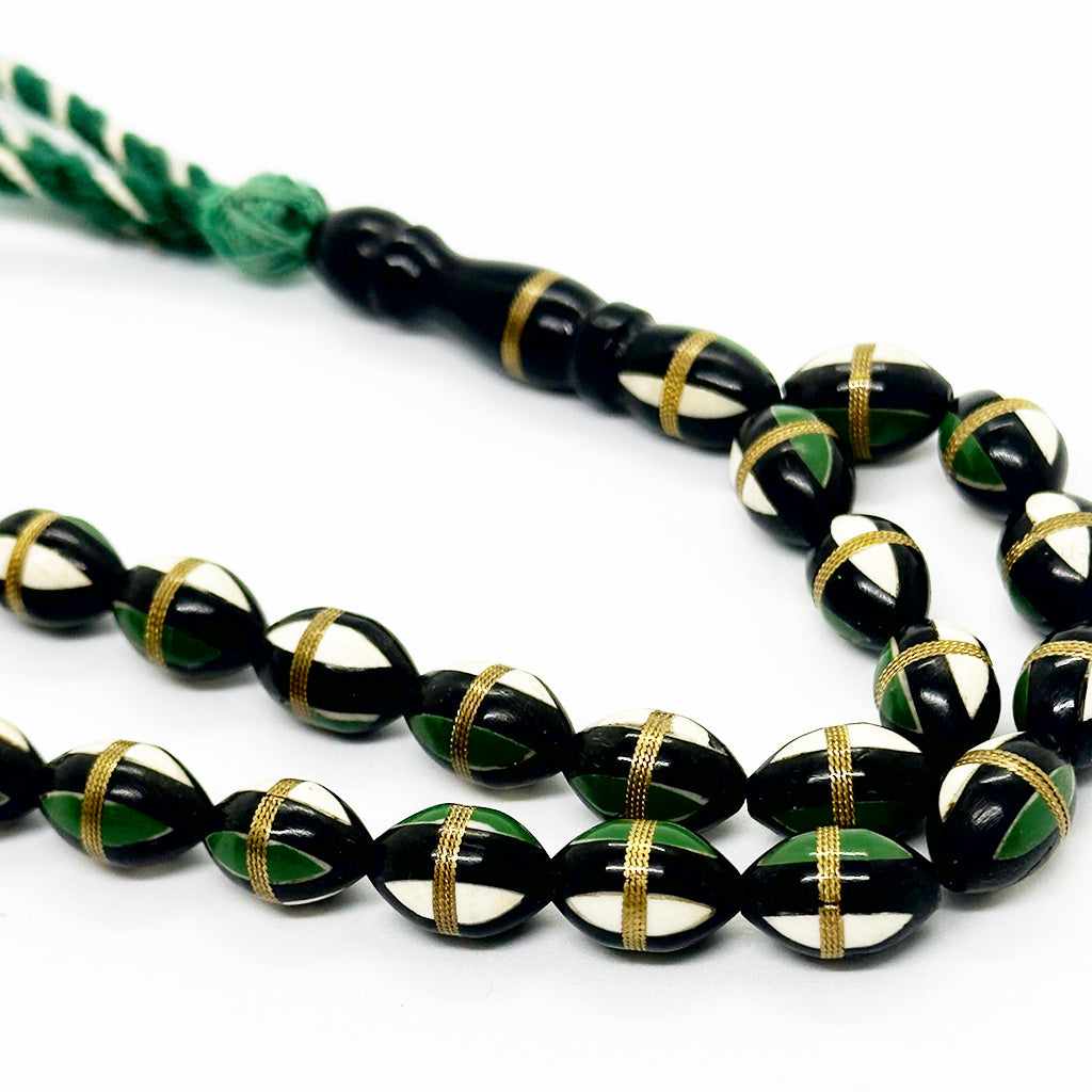 كوك اسود مطعم بالاحجار والنحاس 10 ملي 33 حبايه