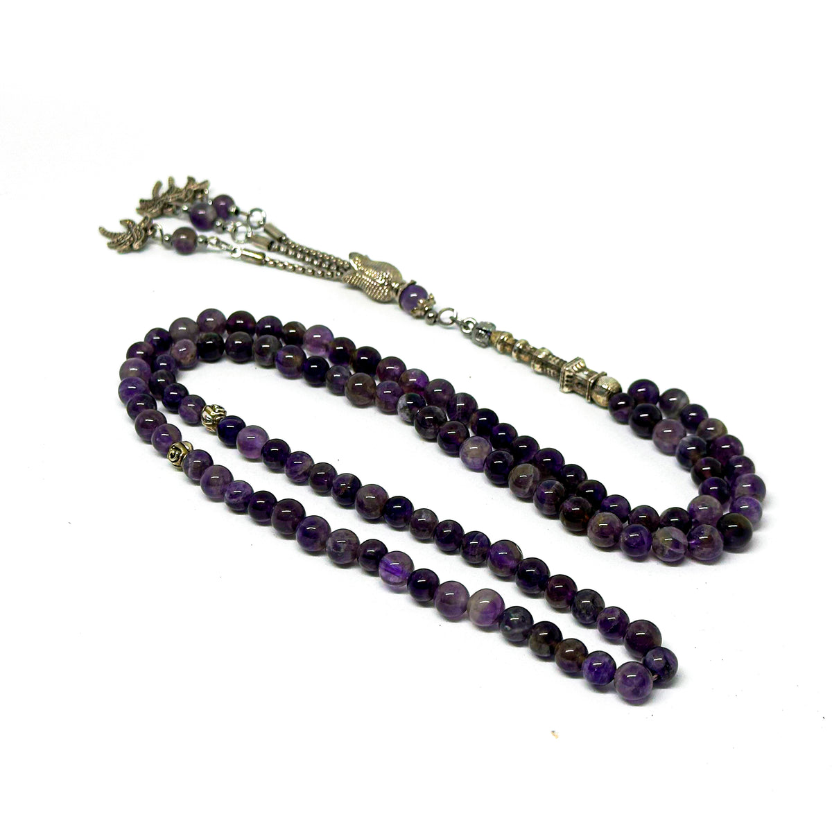 Red Indian Agate 33 Beads 10mm