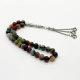 عقيق هندي ١٠ ملي ٣٣ حبايه