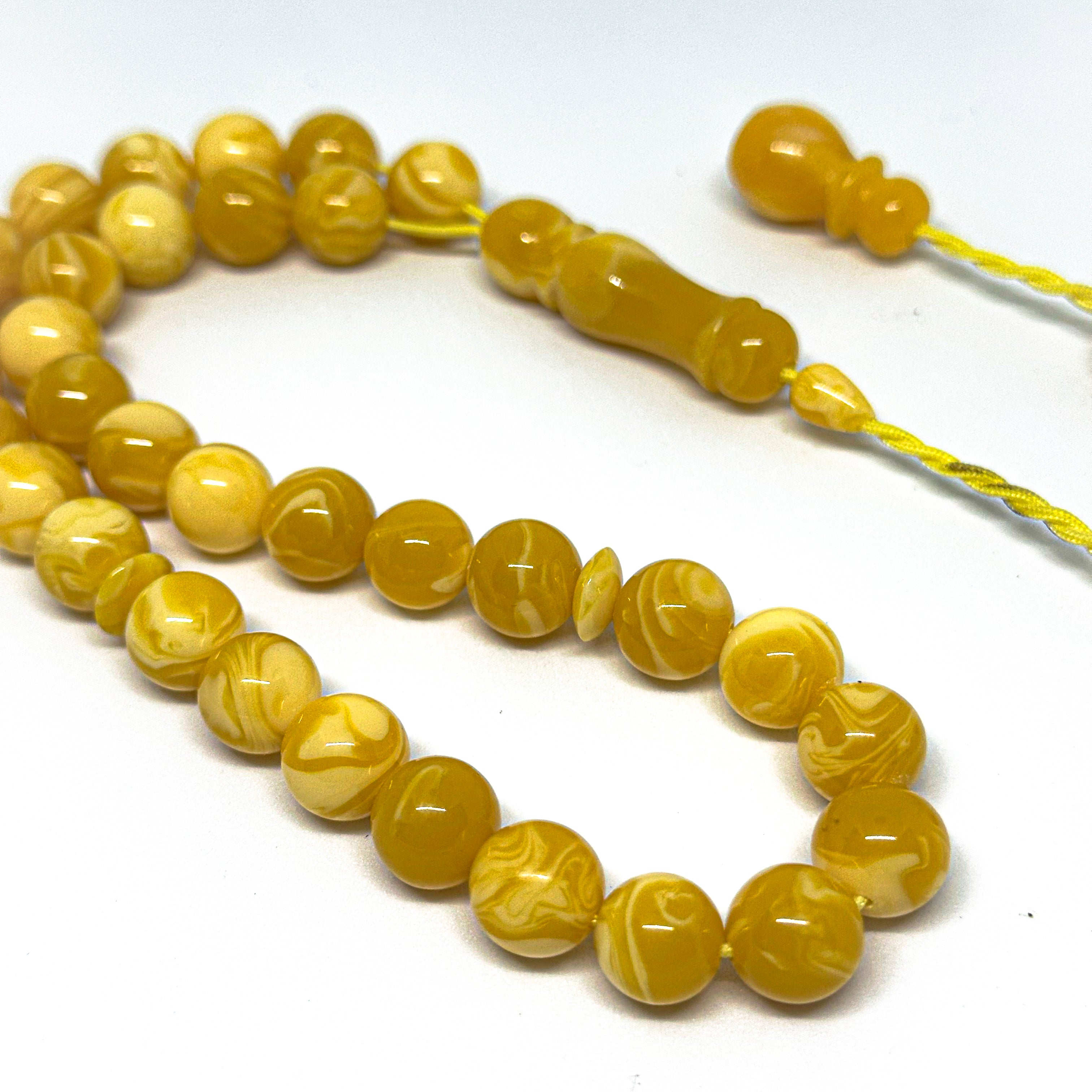 Red Indian Agate 33 Beads 10mm