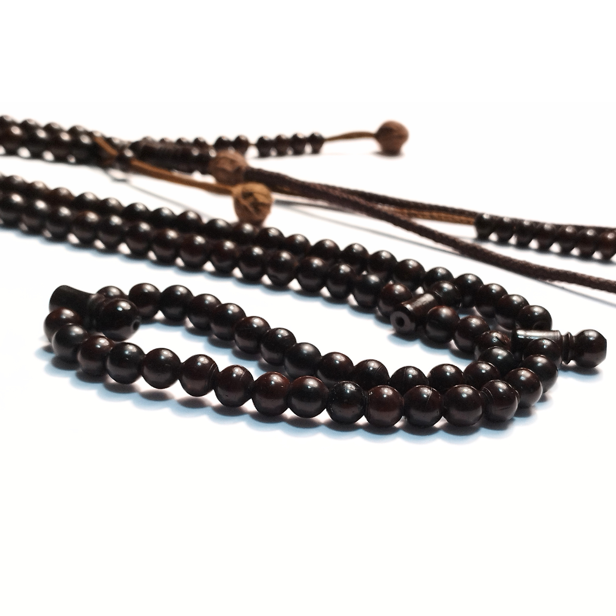 Burgundy kok 8mm 100 Beads 2 Counters