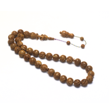 Hand Carved Camel Kok 12mm 33 Beads  