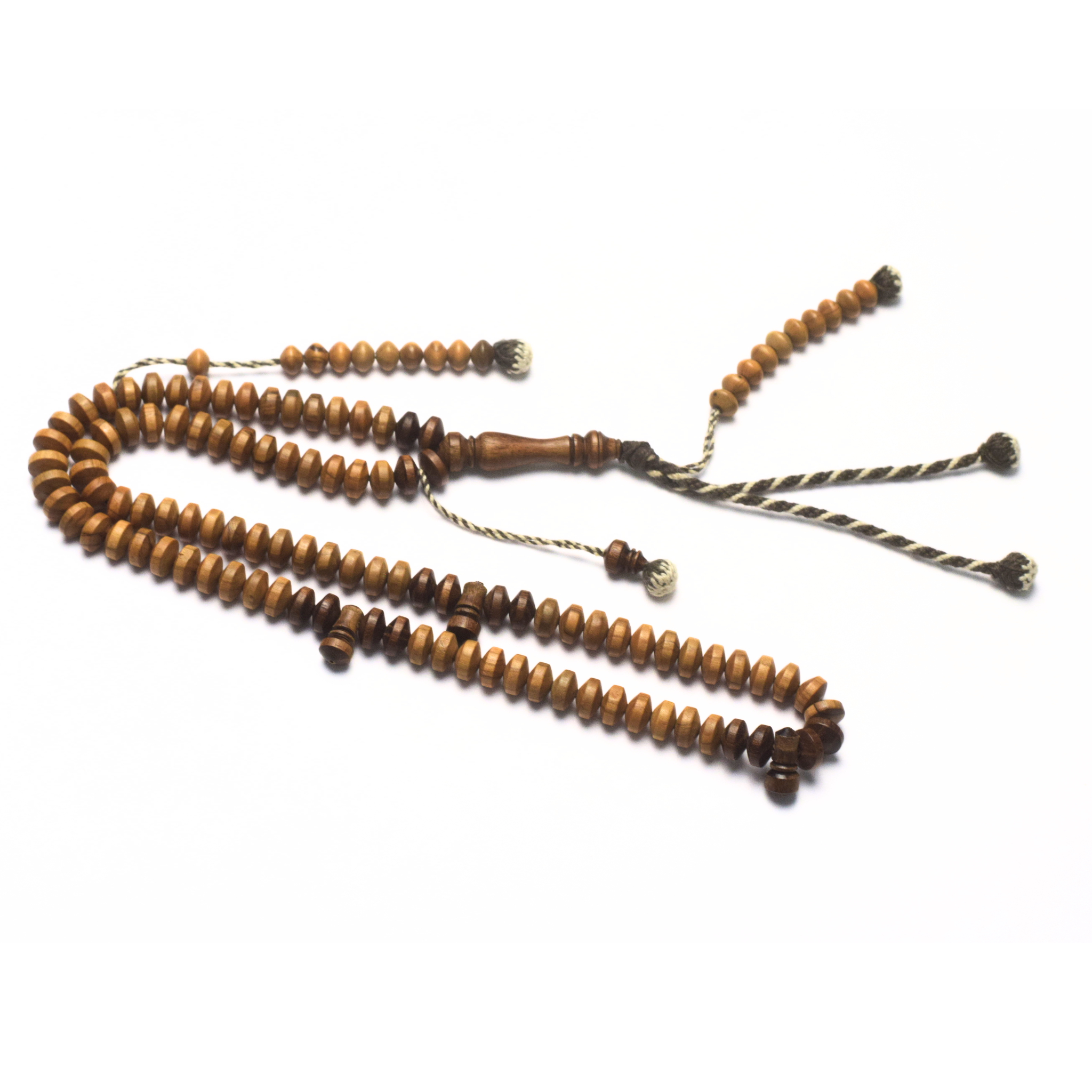 Mixed Walnut & Olive Wood Prayer Beads 8mm 100 beads