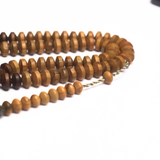 Mixed Walnut & Olive Wood Prayer Beads 8mm 100 beads