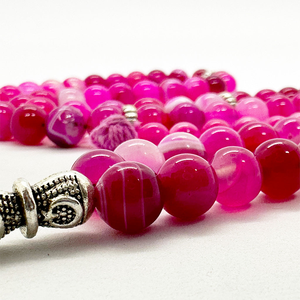 سبحة سليماني بمبي 8 ملي 100 حبايه 2 عداد