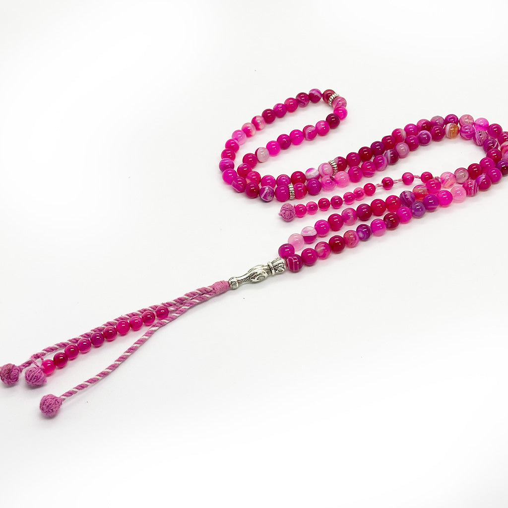 سبحة سليماني بمبي 8 ملي 100 حبايه 2 عداد