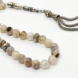 عقيق سليماني عسلي 8 ملي 33 حبايه