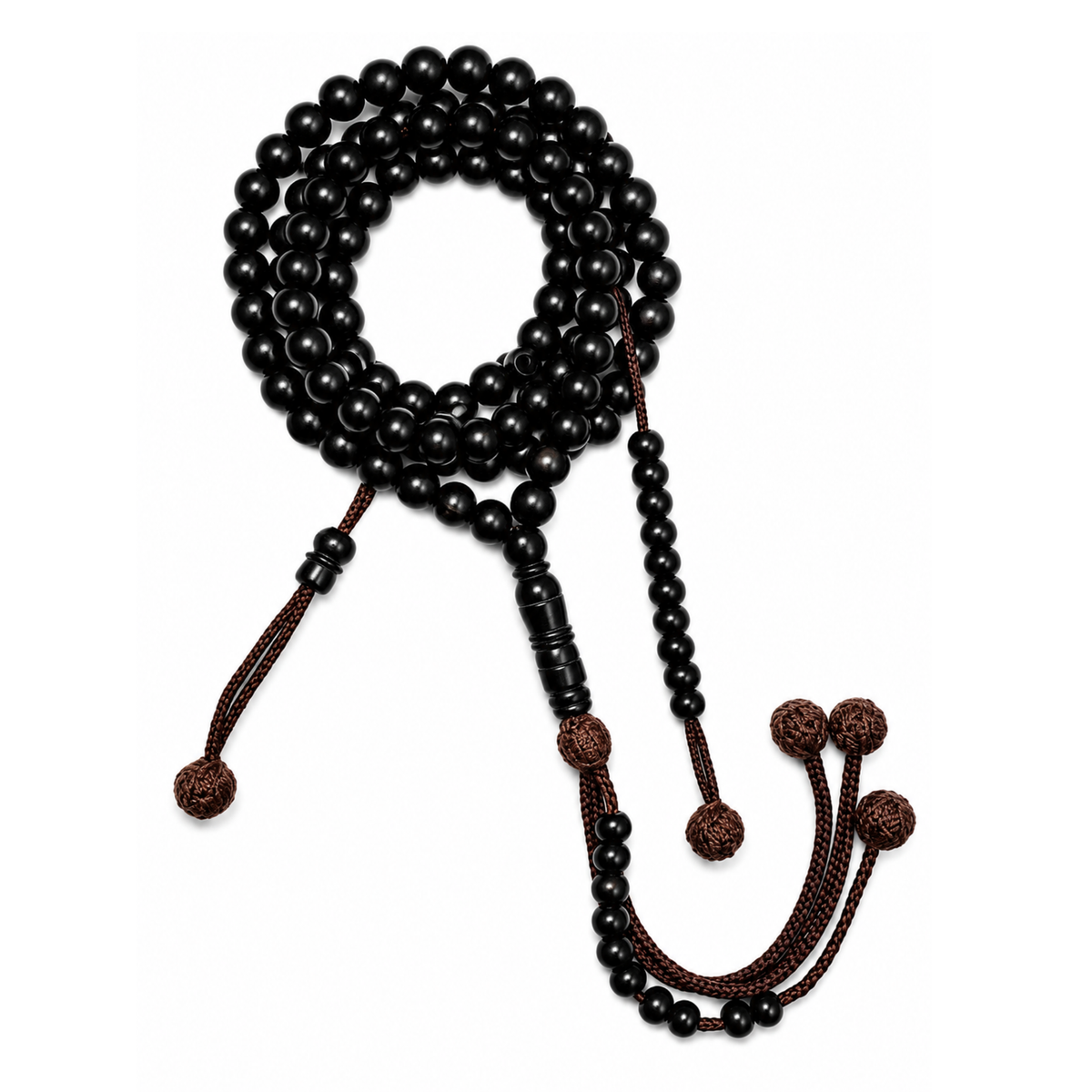 black kok 8mm 100 Beads 2 Counters
