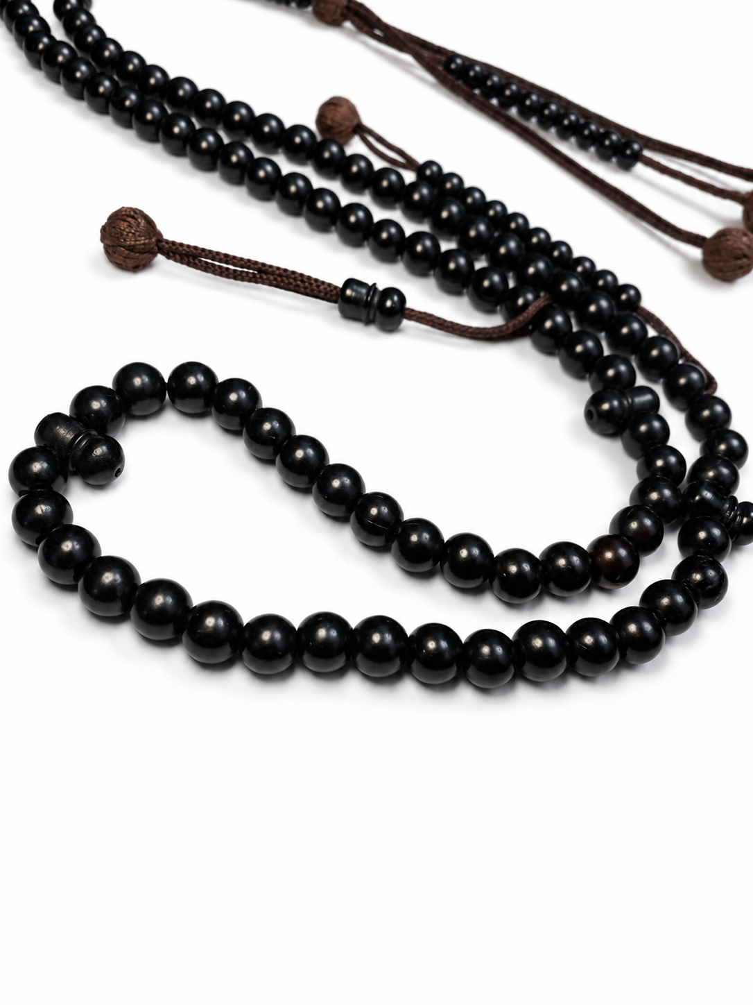 black kok 8mm 100 Beads 2 Counters
