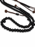 black kok 8mm 100 Beads 2 Counters