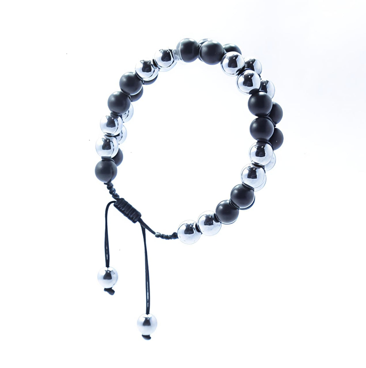 بريسلت 2 دور حجر هيماتيد طبعي في عقيق اسود