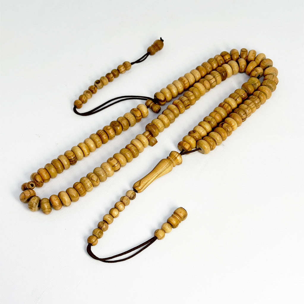 خشب زيتون 100 حباية 12 ملي 2 عداد