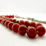 عقيق سليماني كبدي 10 مل 33 خرزة