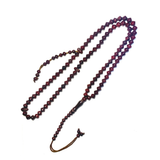 Kok Burgundy Conical 8mm 100 Beads