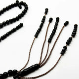 Black Tijani Kok 8mm 100 Beads Four Counter  