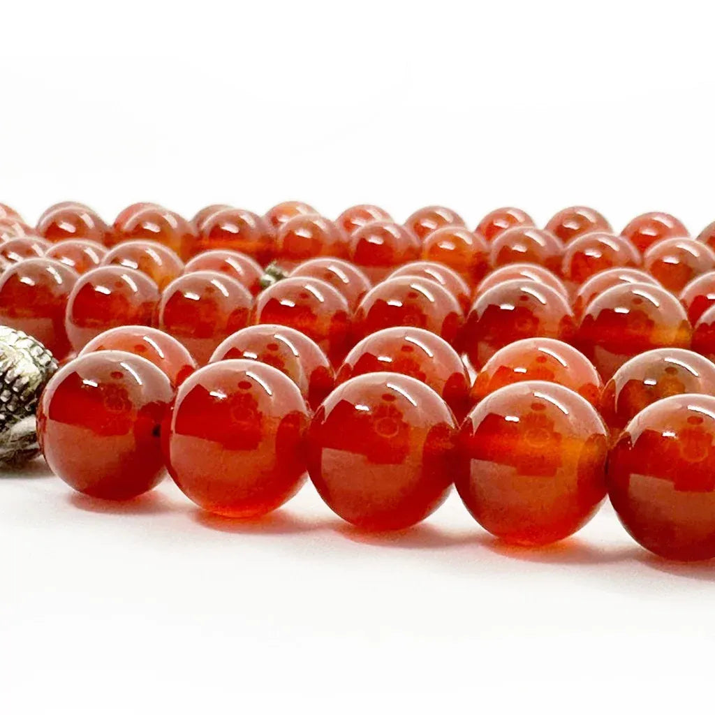 Garnet Agate 8mm 100 Beads