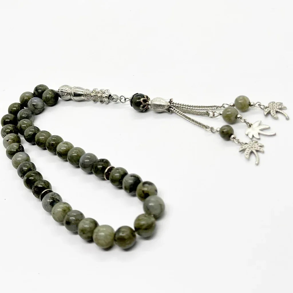 Labradorite Peacock Stone 10mm 33 Beads  